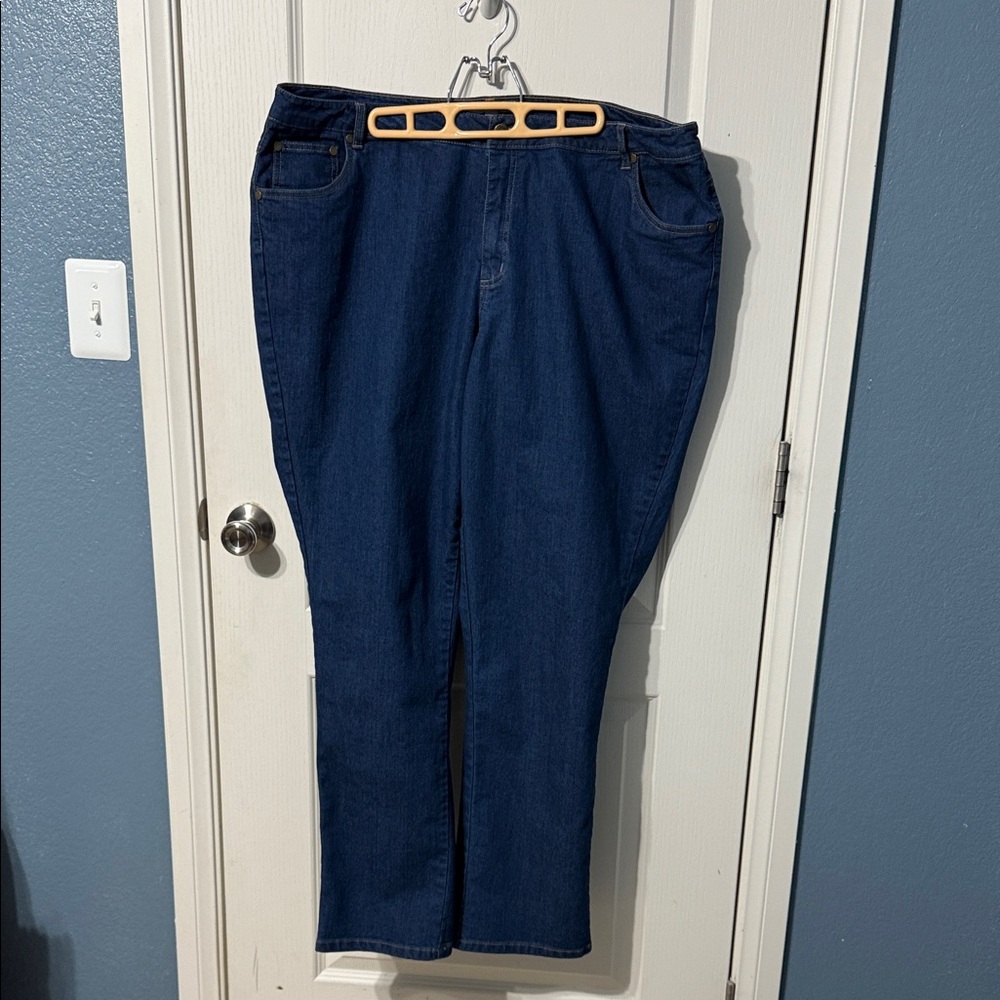 Woman Within Woman’s Blue Jeans 22w Tall